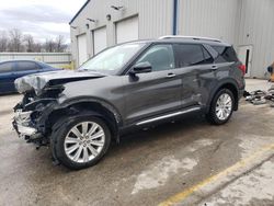 Salvage cars for sale at Rogersville, MO auction: 2020 Ford Explorer Limited