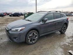 Salvage cars for sale at Indianapolis, IN auction: 2021 Subaru Crosstrek Limited