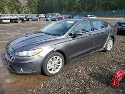 Ford salvage cars for sale: 2019 Ford Fusion SE