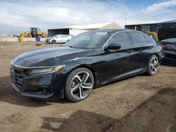 Salvage cars for sale at Brighton, CO auction: 2022 Honda Accord Sport SE