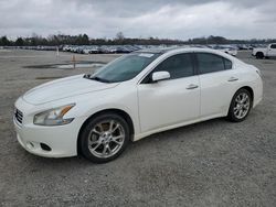 Salvage cars for sale at Lumberton, NC auction: 2014 Nissan Maxima S