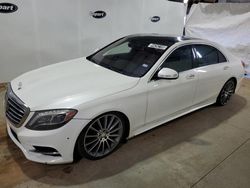 Salvage cars for sale at Longview, TX auction: 2015 Mercedes-Benz S 550