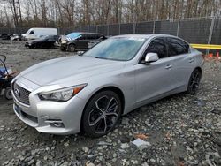 Salvage cars for sale from Copart Waldorf, MD: 2016 Infiniti Q50 Base