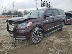 Salvage cars for sale at Columbus, OH auction: 2024 Lincoln Navigator L Reserve