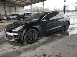 Salvage cars for sale at Cartersville, GA auction: 2018 Tesla Model 3