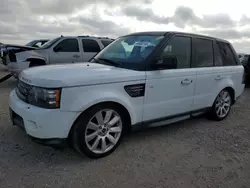 Salvage cars for sale at Houston, TX auction: 2013 Land Rover Range Rover Sport HSE Luxury