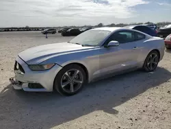 Salvage cars for sale at San Antonio, TX auction: 2016 Ford Mustang