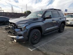 Salvage cars for sale at Wilmington, CA auction: 2025 Toyota Sequoia SR5