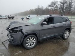 Salvage cars for sale at Brookhaven, NY auction: 2017 Jeep Cherokee Limited