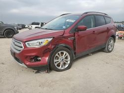 Salvage cars for sale at Houston, TX auction: 2019 Ford Escape SEL