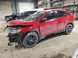 Salvage cars for sale at Eldridge, IA auction: 2022 Honda HR-V Sport