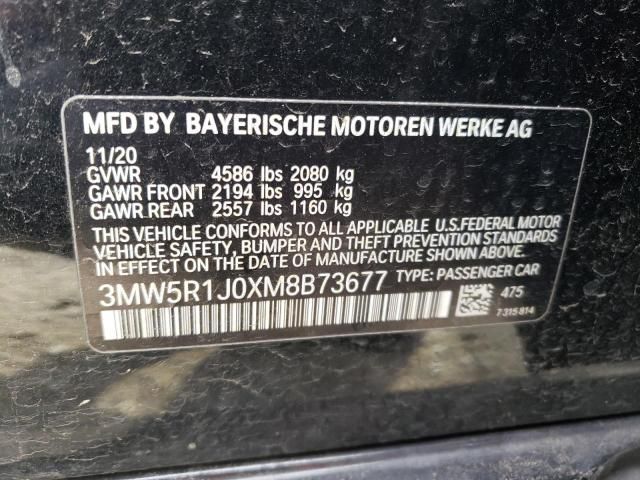 2021 BMW 330I