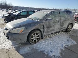 Salvage cars for sale at Cahokia Heights, IL auction: 2004 Honda Accord EX