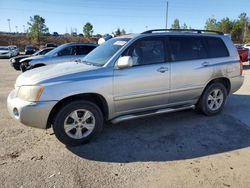 Salvage cars for sale from Copart Gaston, SC: 2001 Toyota Highlander