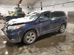 2016 Toyota Highlander Hybrid Limited en venta en Center Rutland, VT