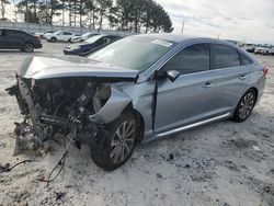 Salvage cars for sale from Copart Loganville, GA: 2015 Hyundai Sonata Sport