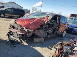 Salvage cars for sale at Pekin, IL auction: 2015 Ford Escape SE