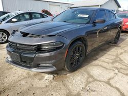 Salvage cars for sale from Copart Pekin, IL: 2015 Dodge Charger SXT