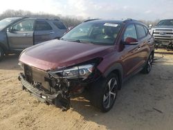 Salvage cars for sale at auction: 2016 Hyundai Tucson Limited