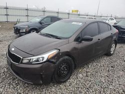 Salvage cars for sale at Cahokia Heights, IL auction: 2017 KIA Forte LX