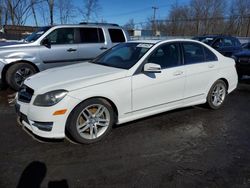 Salvage cars for sale at New Britain, CT auction: 2014 Mercedes-Benz C 300 4matic