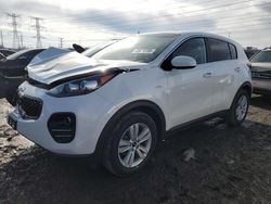 Salvage cars for sale at Elgin, IL auction: 2017 KIA Sportage LX