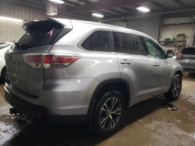 2016 Toyota Highlander XLE