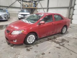 Salvage cars for sale from Copart Montreal Est, QC: 2010 Toyota Corolla Base