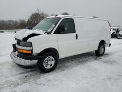 Salvage trucks for sale at Assonet, MA auction: 2023 Chevrolet Express G2500