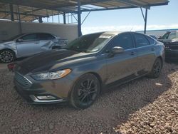 Salvage cars for sale at Phoenix, AZ auction: 2018 Ford Fusion SE