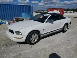 Salvage cars for sale at Arcadia, FL auction: 2009 Ford Mustang