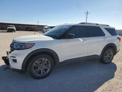 Vehiculos salvage en venta de Copart Andrews, TX: 2022 Ford Explorer XLT