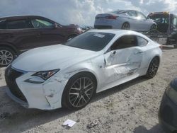 Salvage cars for sale at New Orleans, LA auction: 2017 Lexus RC 200T