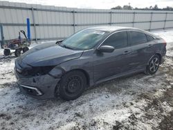 Salvage cars for sale at Fredericksburg, VA auction: 2021 Honda Civic LX