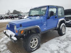 Salvage cars for sale at Nampa, ID auction: 1997 Jeep Wrangler / TJ Sport