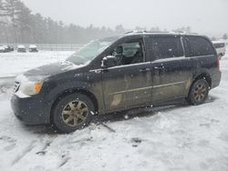 Salvage cars for sale at Windham, ME auction: 2010 Chrysler Town & Country Touring