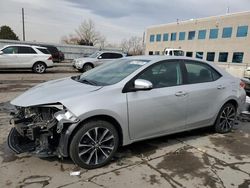 Salvage cars for sale at Littleton, CO auction: 2019 Toyota Corolla L