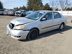 Salvage cars for sale from Copart Finksburg, MD: 2007 Toyota Corolla CE