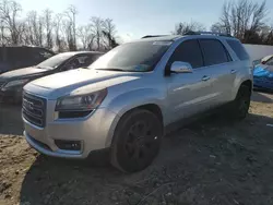 GMC salvage cars for sale: 2016 GMC Acadia SLT-1