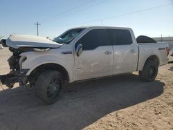 Salvage cars for sale at Andrews, TX auction: 2015 Ford F150 Supercrew