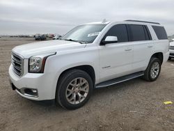 Salvage cars for sale at Houston, TX auction: 2017 GMC Yukon SLT