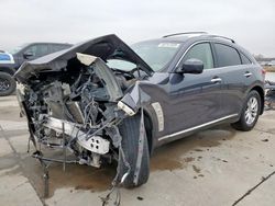 Salvage cars for sale at Grand Prairie, TX auction: 2010 Infiniti FX35