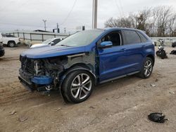 Salvage cars for sale at Oklahoma City, OK auction: 2018 Ford Edge Sport