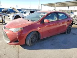 Salvage cars for sale from Copart Anthony, TX: 2018 Toyota Corolla L