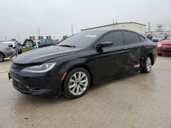 Salvage cars for sale at Haslet, TX auction: 2015 Chrysler 200 C