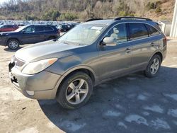 Salvage cars for sale at Hurricane, WV auction: 2009 Hyundai Veracruz GLS