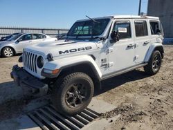 Salvage cars for sale at Fredericksburg, VA auction: 2019 Jeep Wrangler Unlimited Sahara