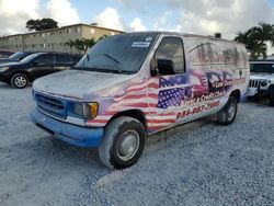 Salvage cars for sale at Opa Locka, FL auction: 2002 Ford Econoline E250 Van