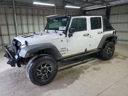 Salvage cars for sale at Madisonville, TN auction: 2016 Jeep Wrangler Unlimited Sport