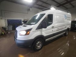 Salvage trucks for sale at Elgin, IL auction: 2015 Ford Transit T-350